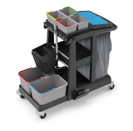 Image de CHARIOT NUMATIC ECO-MATIC 3 (4 SEAUX 5L+ 2 SEAUX 17L)