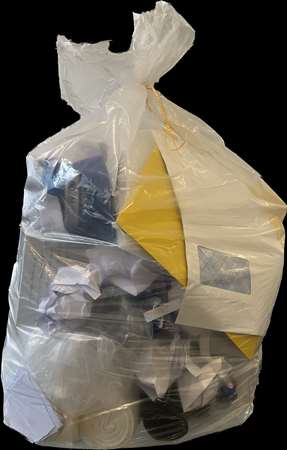 Image de SACS PLASTIQUES 110L TRANSP. HD 18mic