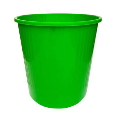 Image de CORBEILLE A PAPIER PLEINE 14L VERT