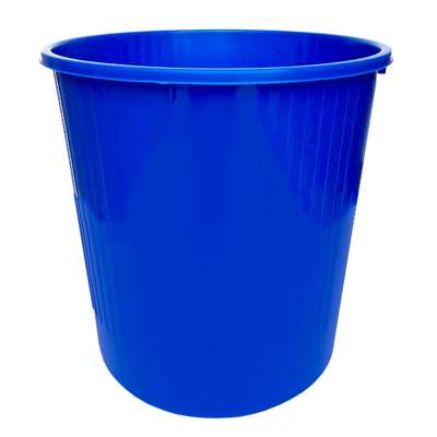 Image de CORBEILLE A PAPIER PLEINE 14L BLEU