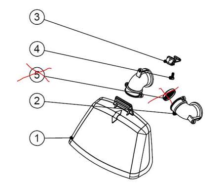 Image de COUVERCLE TRANSPARENT BAC EAU SALE 244NX