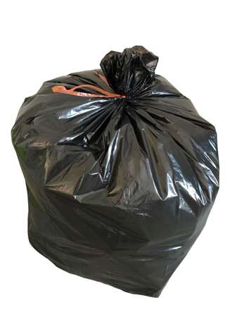 Image de SACS PLASTIQUES 30L NOIR BD 25mic