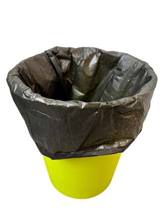 Image de SACS PLASTIQUES 30L CORBEILLE NOIR HD 10mic