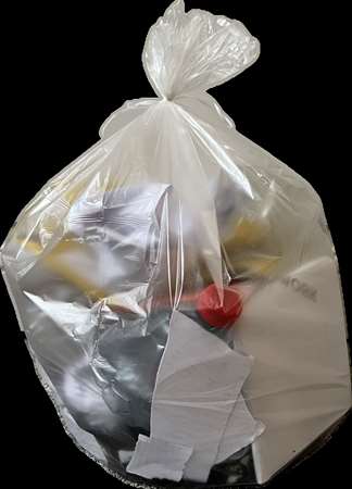 Image de SACS PLASTIQUES 30L TRANSP. HD 11mic
