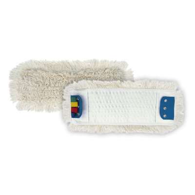 Image de FRANGE COTON 40CM POCHES LANGUETTES 3 OEILLETS