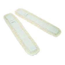 Image de PAIRE DE FRANGES COTON 100CM BALAI CISEAU