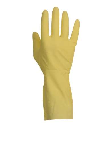 Image de GANTS MENAGE JAUNE - TAILLE S