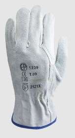 Image de GANTS PAUME FLEURS DE BUFFLE DOS CROUTE - 9