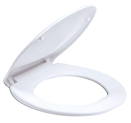 Image de ABATTANT WC PREMIUM AVEC CHARNIERES INOX & FERMETURE LENTE