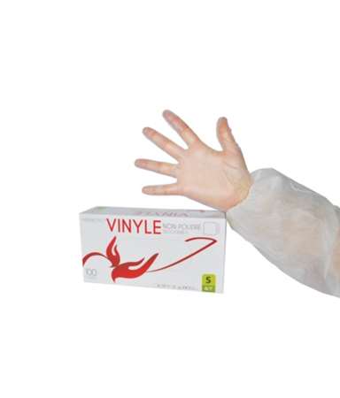 Image de GANTS VINYLE NON POUDRE - TAILLE M