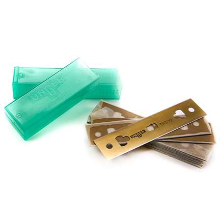 Image de LAMES DE RECHANGE TRIM 10CM, ETUI PLASTIQUE