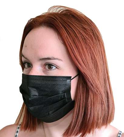 Image de MASQUES PLP CHIRURGIQUAUX NOIRS