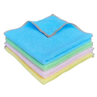 Image de LAVETTES MICROFIBRES ECOGREEN 220GR/M² - JAUNE