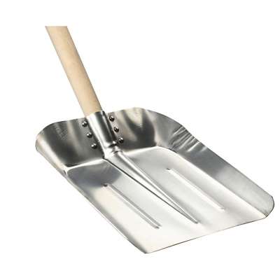 Image de PELLE A NEIGE ALU + MANCHE BOIS