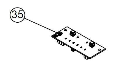 Image de PLATINE D'AFFICHAGE POUR TTB1840NX