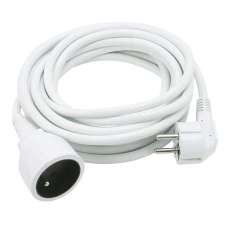 Image de RALLONGE ELECTRIQUE 10M BLANC 3G1,5