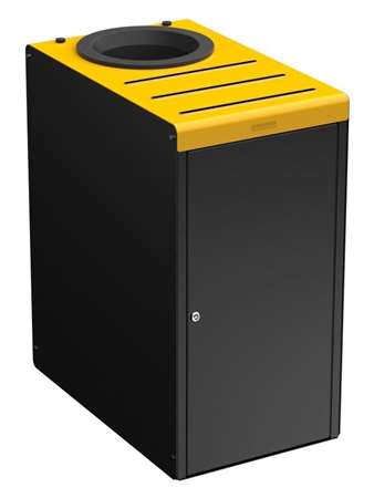 Image de MEUBLE ALITRI 65L AVEC SERRURE JAUNE COLZA RAL1021