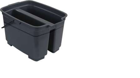 Image de SEAU RECTANGULAIRE 2 COMPARTIMENTS 2x9L