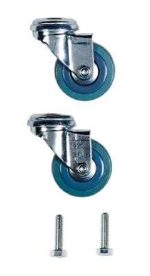 Image de KIT 2 ROULETTES SUPPLEMENTAIRES SANS FREINS ALITRI