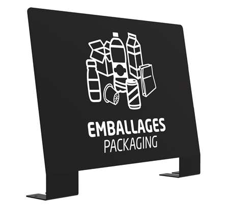 Image de PLAQUE SIGNALETIQUE ALITRI EMBALLAGES - GRIS MANGANESE