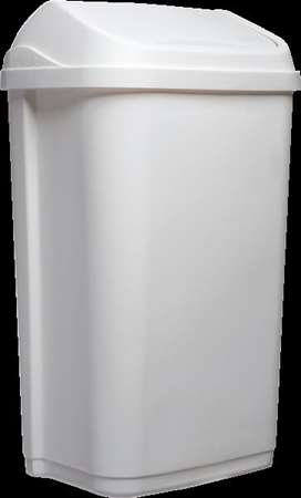 Image de POUBELLE 50L JVD BLANC