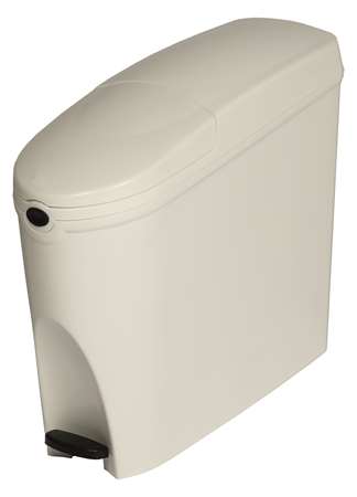Image de POUBELLE HYGIENE FEMININE 20L PROBBAX - BLANC