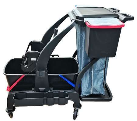 Image de CHARIOT DE LAVAGE-MENAGE BLACK PRESSE A MACHOIRES 5400/B