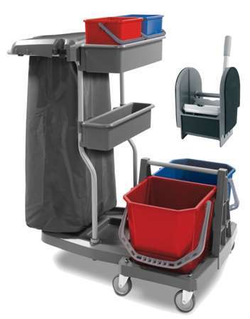 Image de CHARIOT LZ TRANSFORMER + PRESSE + COUV. + BARRE DE TRI