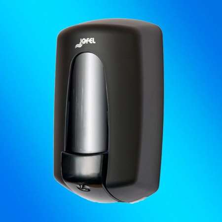 Image de DISTRIBUTEUR SAVON A REMPLISSAGE - JOFEL - NOIR MAT