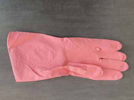 Image de GANTS MENAGE ROSE - TAILLE S