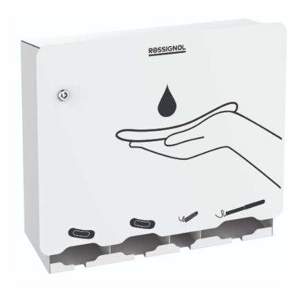 Image de DISTRIBUTEUR PROTECT. PERIOD. 4 COMPARTIMENTS - GAIA - BLANC
