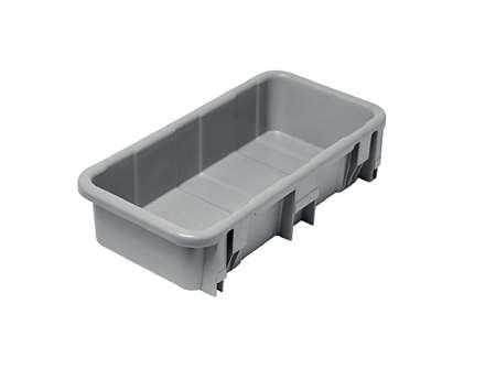 Image de BAC LATERAL ALPHA GRIS 54x26x12CM