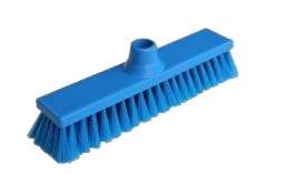 Image de BALAI BROSSE ALIMENTAIRE 30CM DOUILLE DROITE BLEU