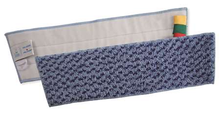 Image de BANDEAU DE LAVAGE VELCRO GRATTANTE PULISCRUB 40CM BLEU