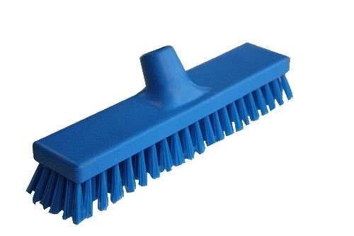 Image de BALAI BROSSE ALIMENTAIRE 30CM DOUILLE INCLINEE BLEU