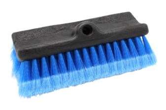 Image de BROSSE BIFACES 25CM BLEU PASSAGE D'EAU