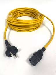 Image de CABLE ALIMENTATION JAUNE 15M SANS PLUG POUR RSV150